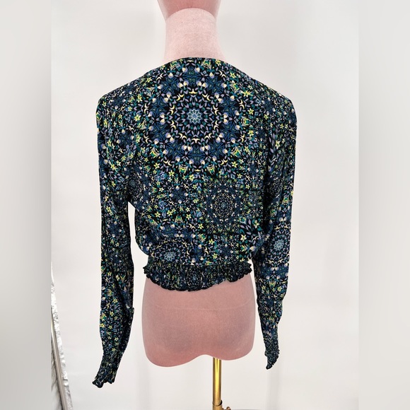 NWT BCBGeneration Floral Crop Top - Picture 11 of 16